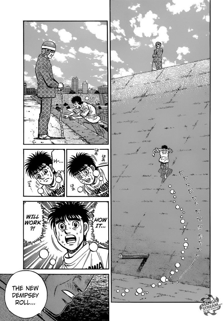 Hajime no Ippo Chapter 1147 page 1 - Chapter 1147 : A New Orbit