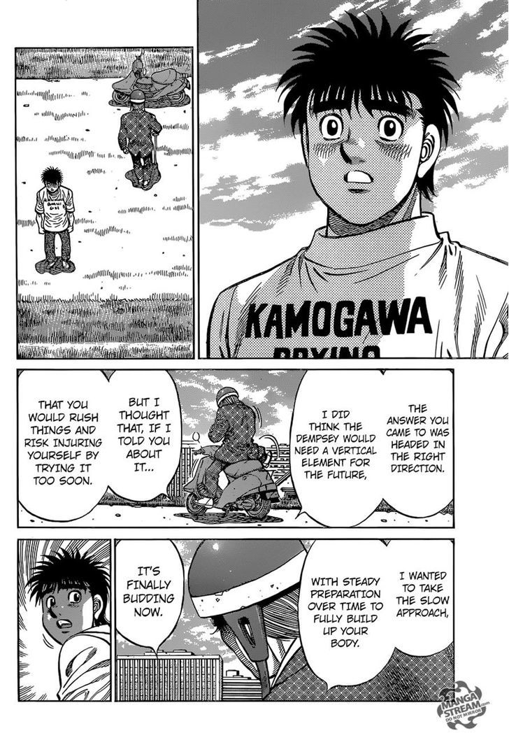 Hajime no Ippo Chapter 1147 page 11 - Chapter 1147 : A New Orbit