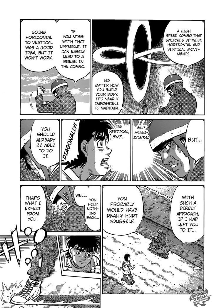 Hajime no Ippo Chapter 1147 page 14 - Chapter 1147 : A New Orbit
