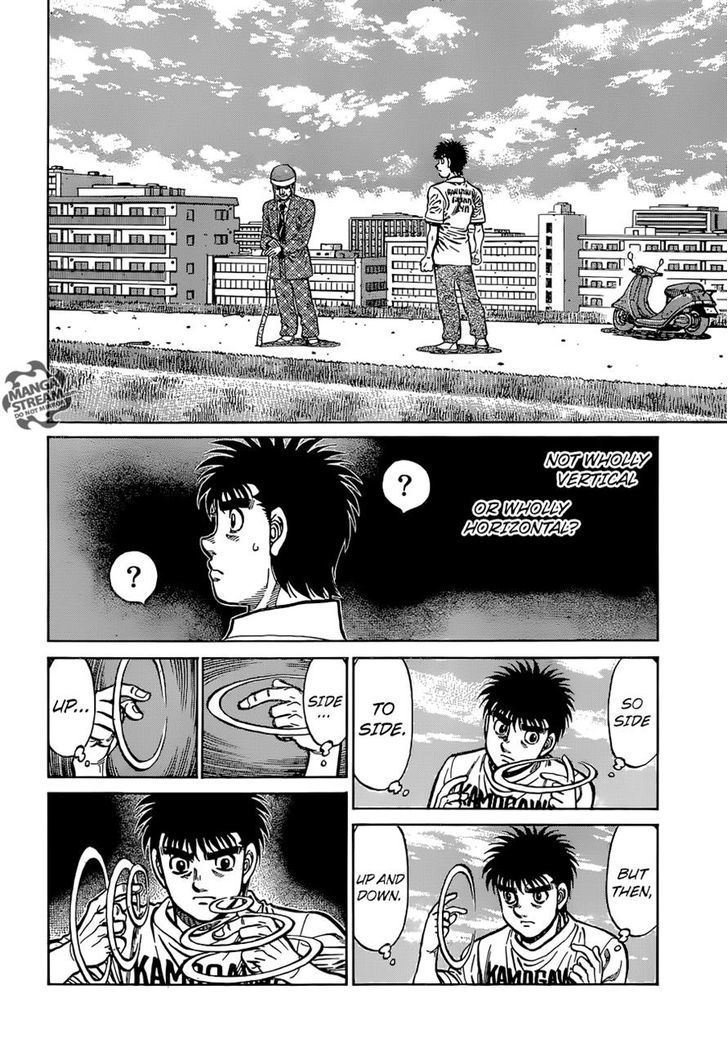 Hajime no Ippo Chapter 1147 page 3 - Chapter 1147 : A New Orbit