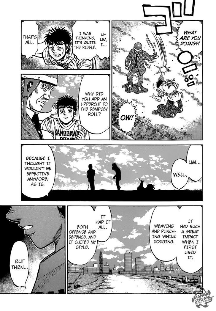 Hajime no Ippo Chapter 1147 page 4 - Chapter 1147 : A New Orbit