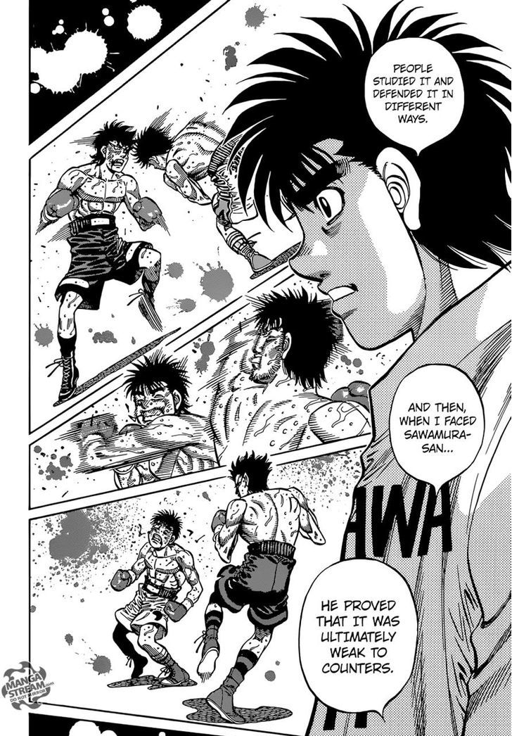 Hajime no Ippo Chapter 1147 page 5 - Chapter 1147 : A New Orbit