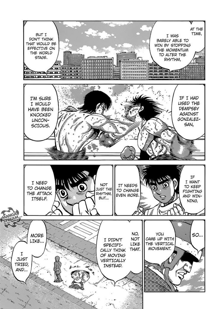Hajime no Ippo Chapter 1147 page 6 - Chapter 1147 : A New Orbit