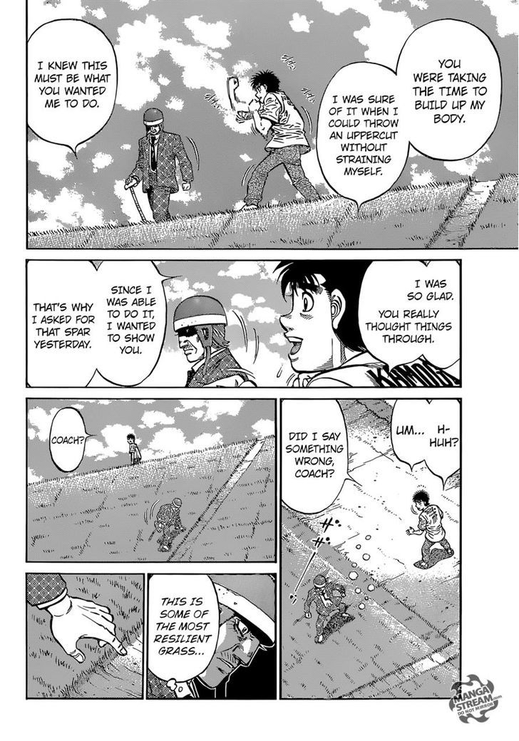 Hajime no Ippo Chapter 1147 page 9 - Chapter 1147 : A New Orbit