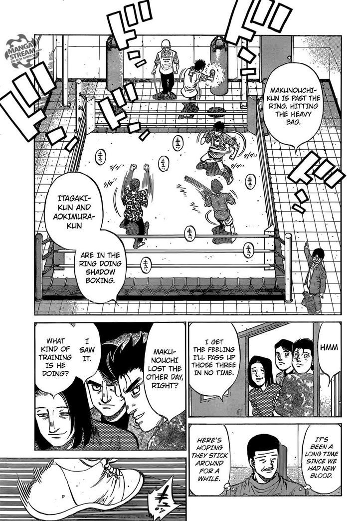 Hajime no Ippo Chapter 1148 page 10 - Chapter 1148 : The Forging