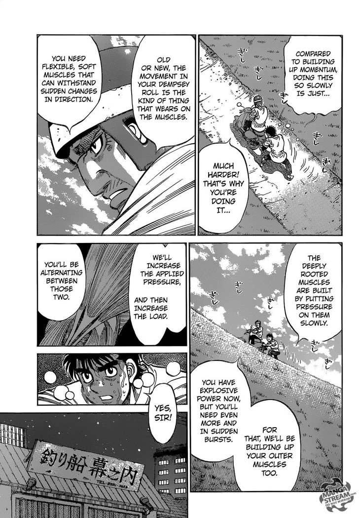 Hajime no Ippo Chapter 1148 page 6 - Chapter 1148 : The Forging
