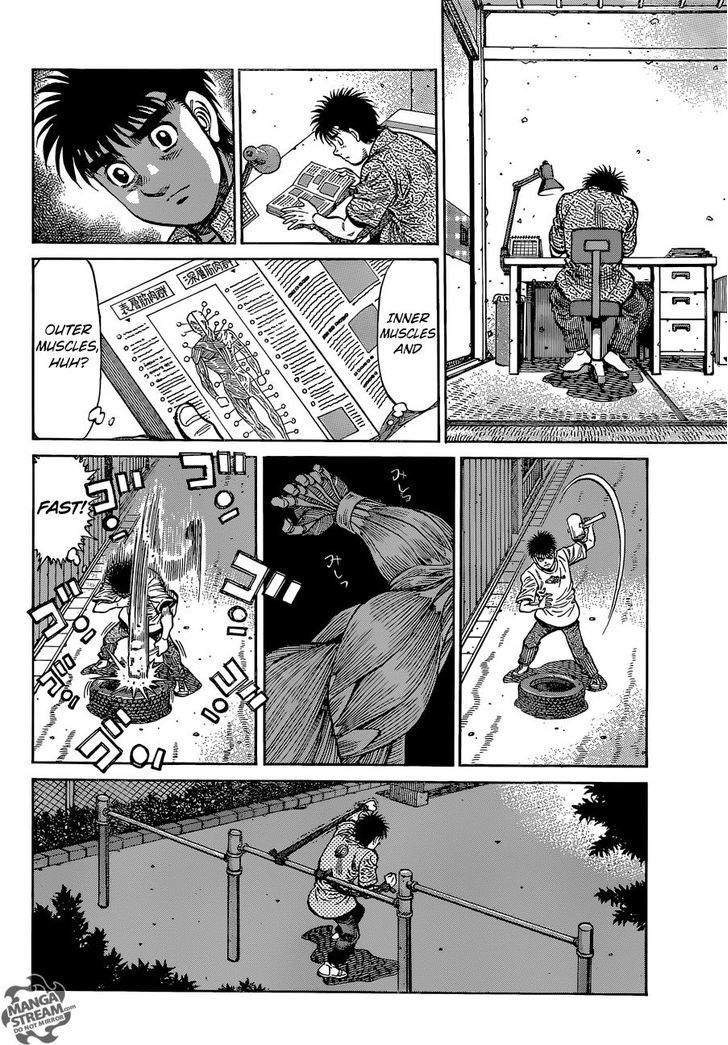 Hajime no Ippo Chapter 1148 page 7 - Chapter 1148 : The Forging