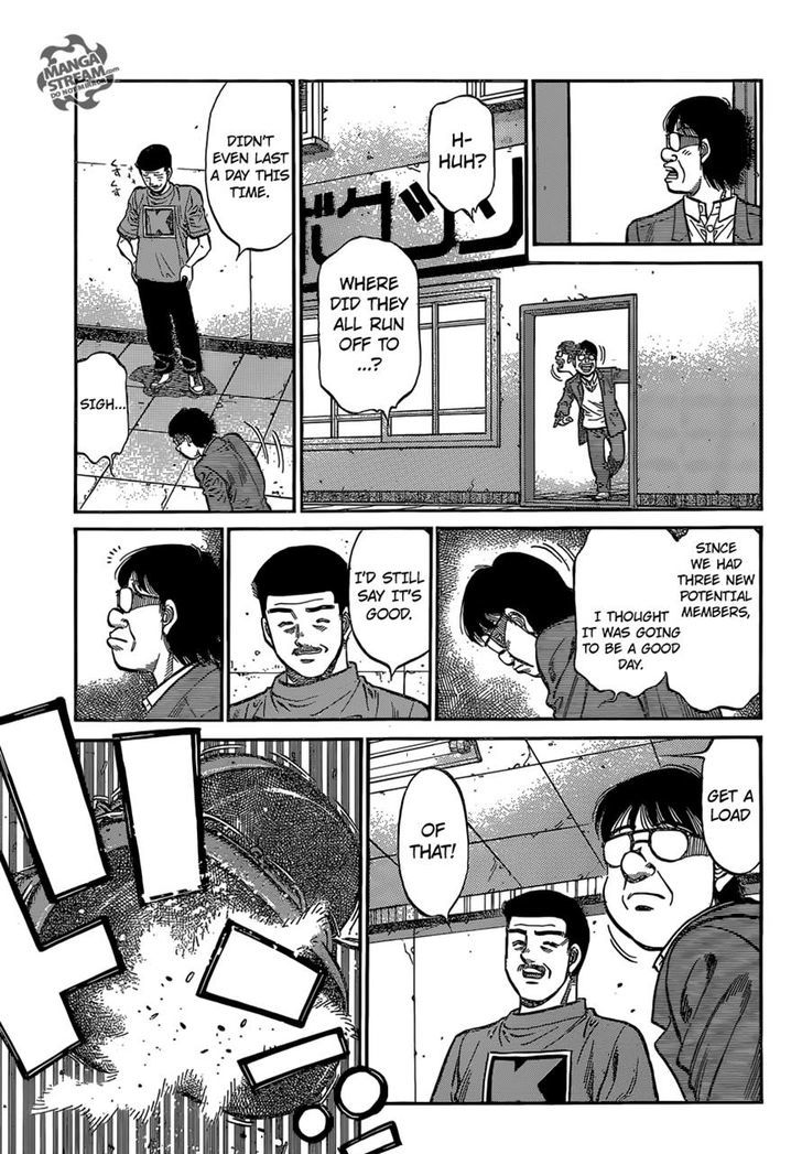 Hajime no Ippo Chapter 1149 page 11 - Chapter 1149 : Practicing Sustained Offense