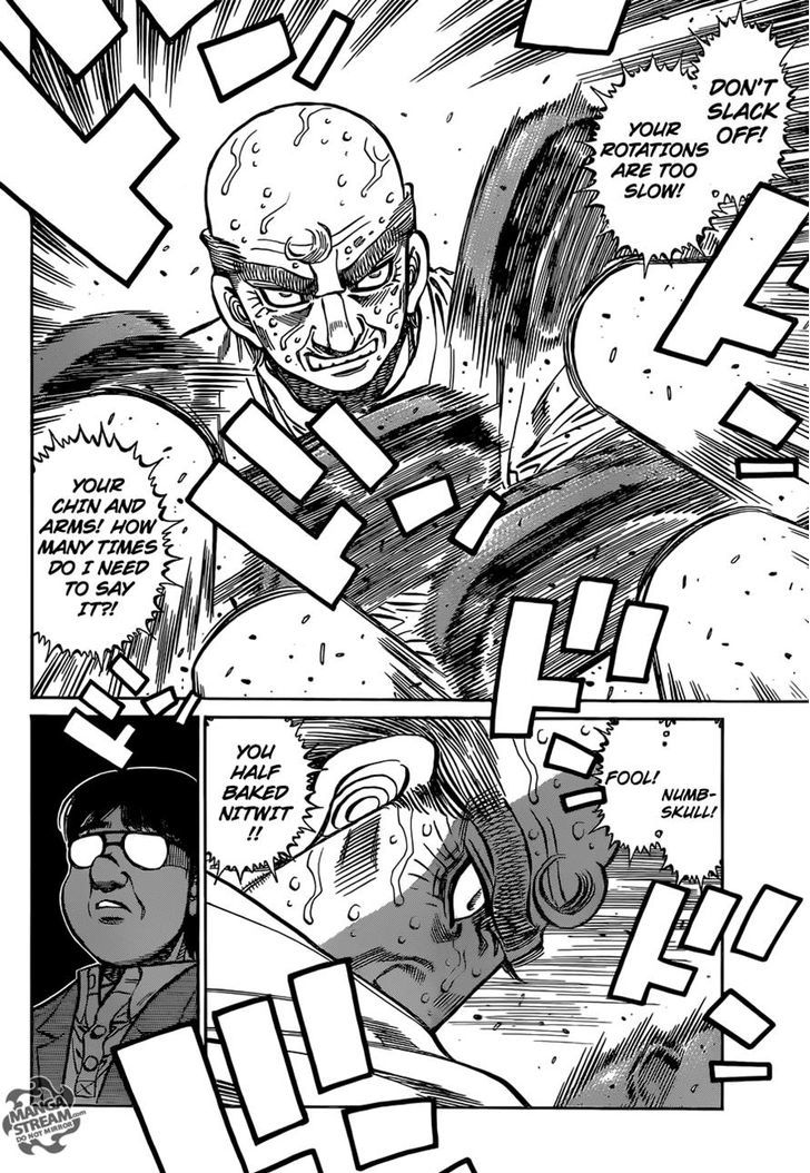 Hajime no Ippo Chapter 1149 page 12 - Chapter 1149 : Practicing Sustained Offense