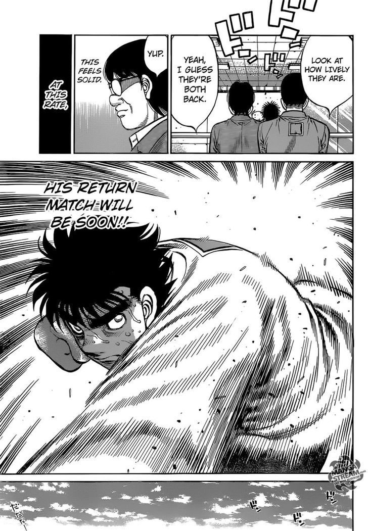 Hajime no Ippo Chapter 1149 page 13 - Chapter 1149 : Practicing Sustained Offense