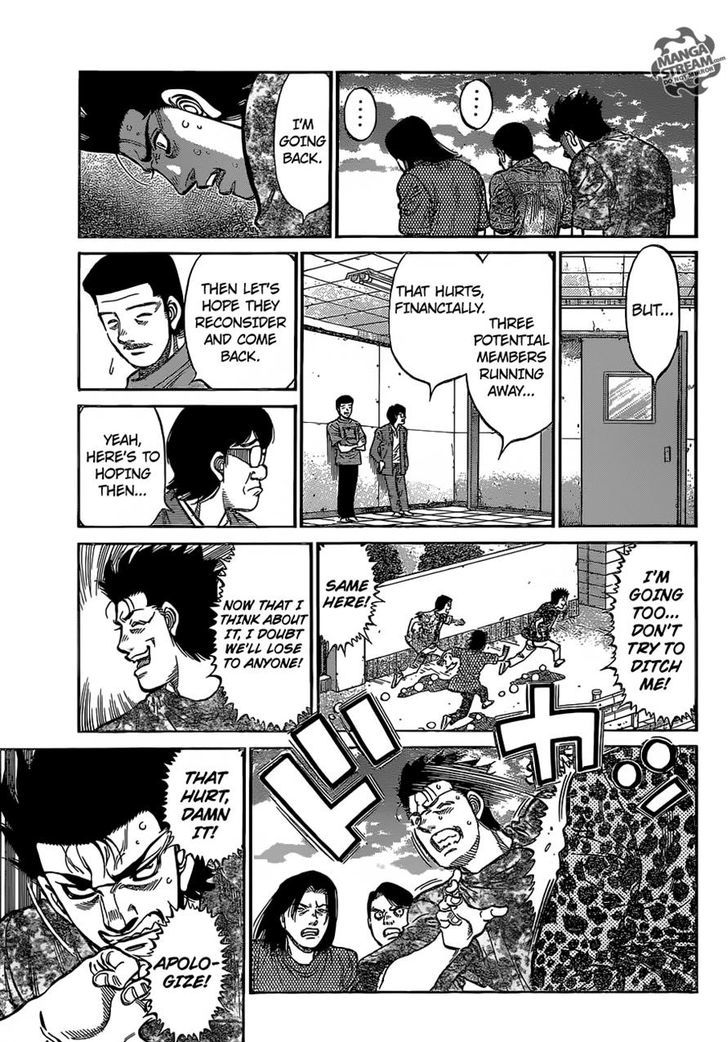 Hajime no Ippo Chapter 1149 page 15 - Chapter 1149 : Practicing Sustained Offense
