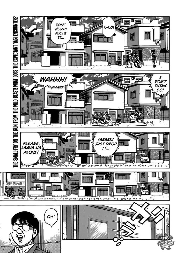 Hajime no Ippo Chapter 1149 page 17 - Chapter 1149 : Practicing Sustained Offense