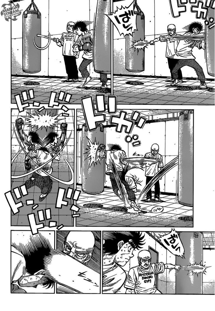 Hajime no Ippo Chapter 1149 page 4 - Chapter 1149 : Practicing Sustained Offense