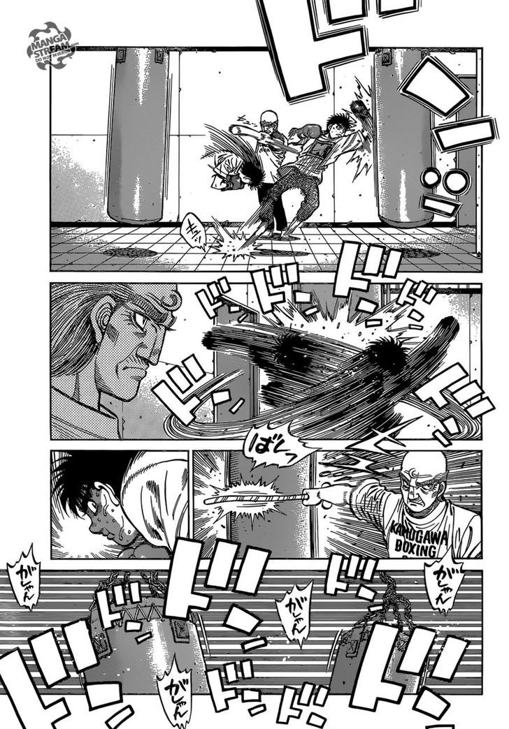 Hajime no Ippo Chapter 1149 page 5 - Chapter 1149 : Practicing Sustained Offense