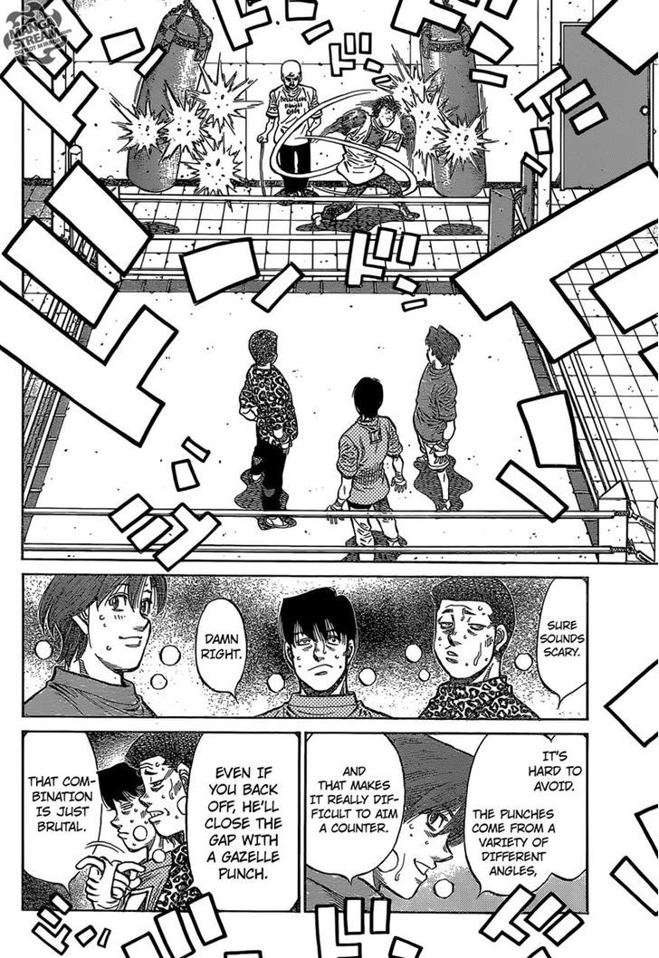 Hajime no Ippo Chapter 1149 page 6 - Chapter 1149 : Practicing Sustained Offense