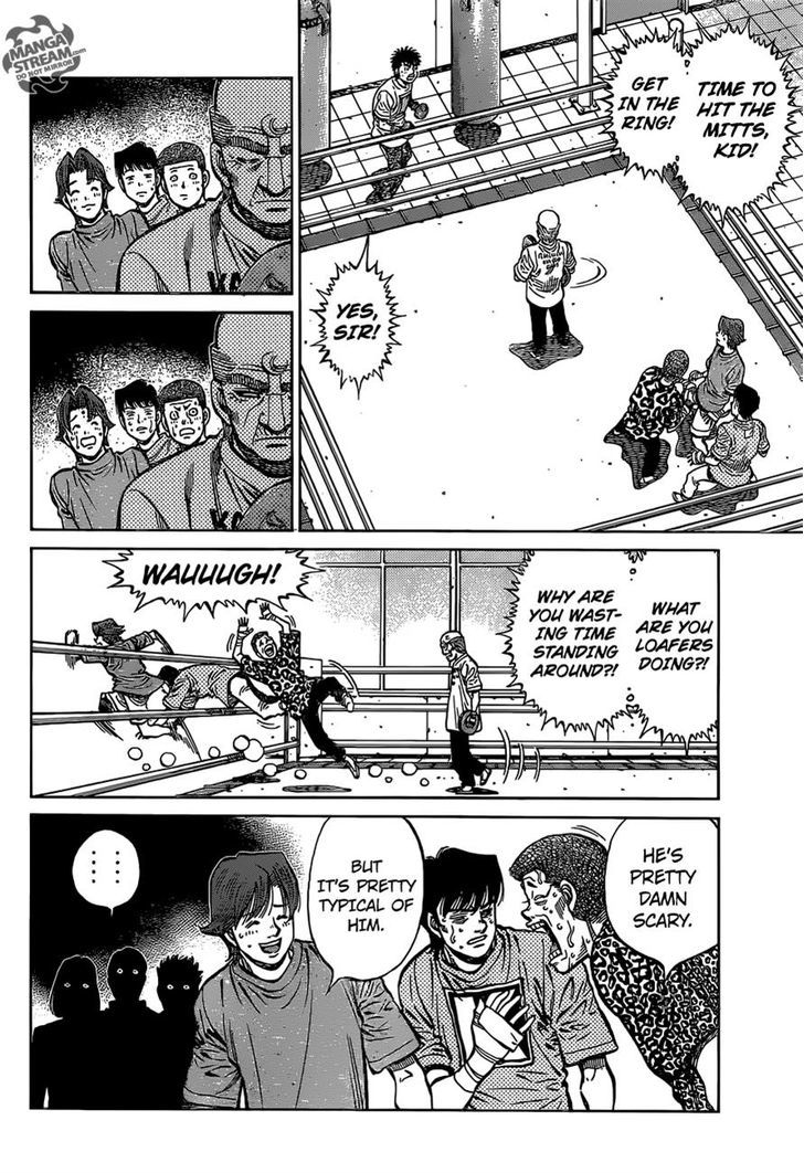 Hajime no Ippo Chapter 1149 page 8 - Chapter 1149 : Practicing Sustained Offense