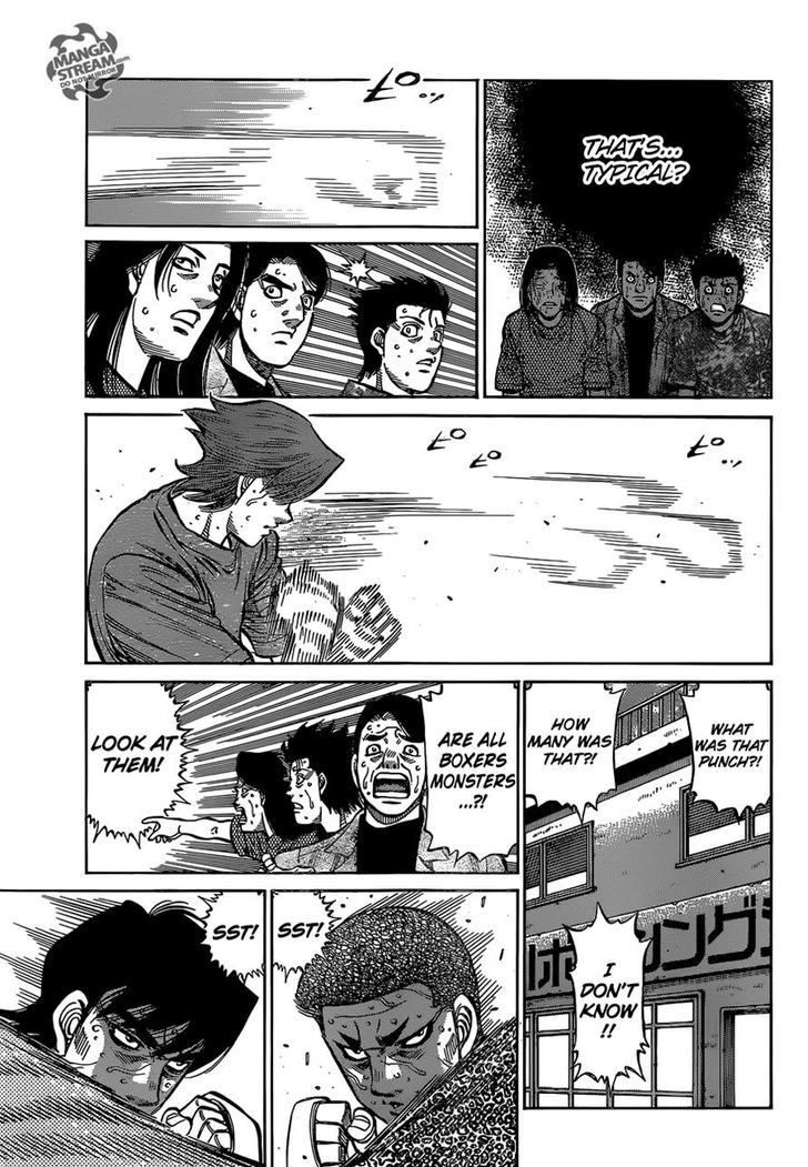 Hajime no Ippo Chapter 1149 page 9 - Chapter 1149 : Practicing Sustained Offense