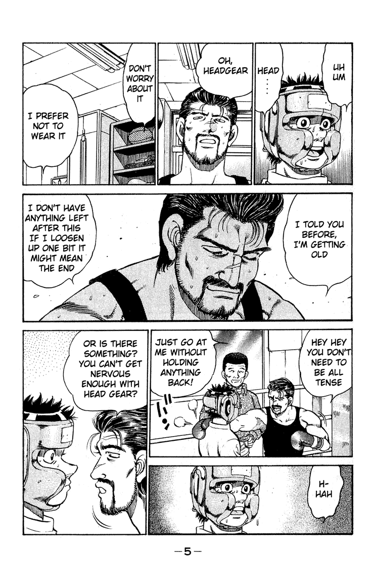 Hajime no Ippo Chapter 115.2 page 6 - Chapter 115 v2 : Regain Your Fighting Touch