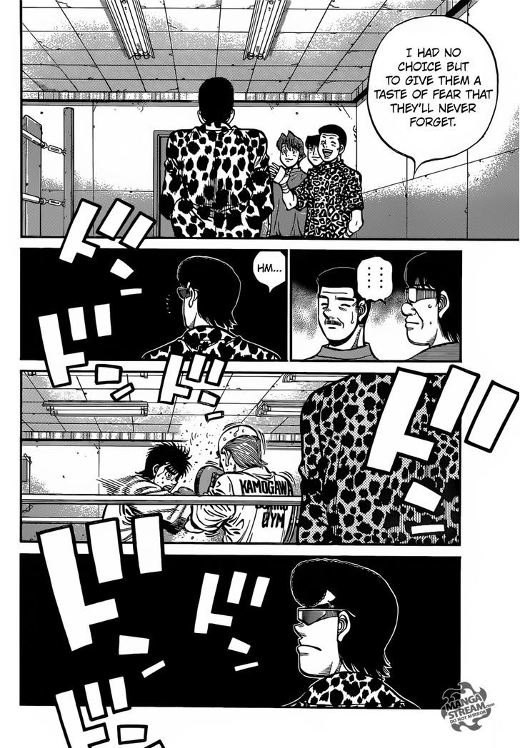 Hajime no Ippo Chapter 1150 page 3 - Chapter 1150 : Where the Strong Stand