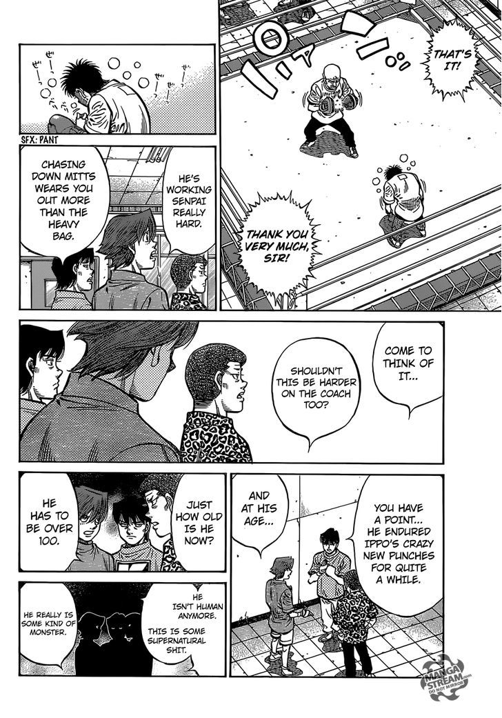 Hajime no Ippo Chapter 1150 page 5 - Chapter 1150 : Where the Strong Stand