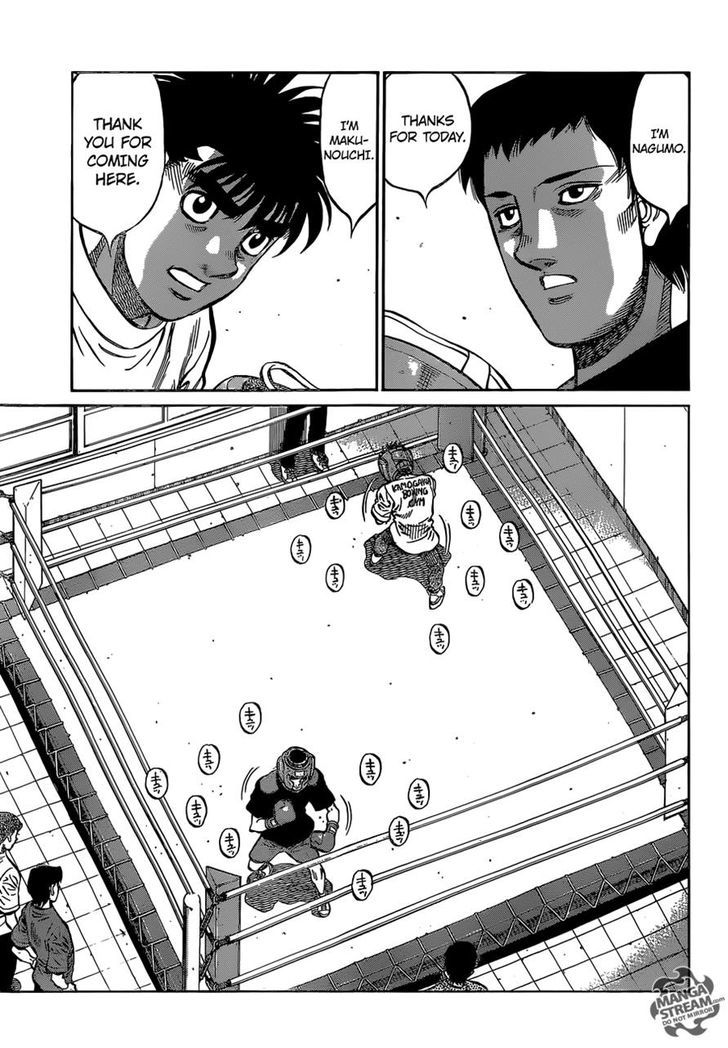 Hajime no Ippo Chapter 1151 page 12 - Chapter 1151 : Ippo's Responsibility