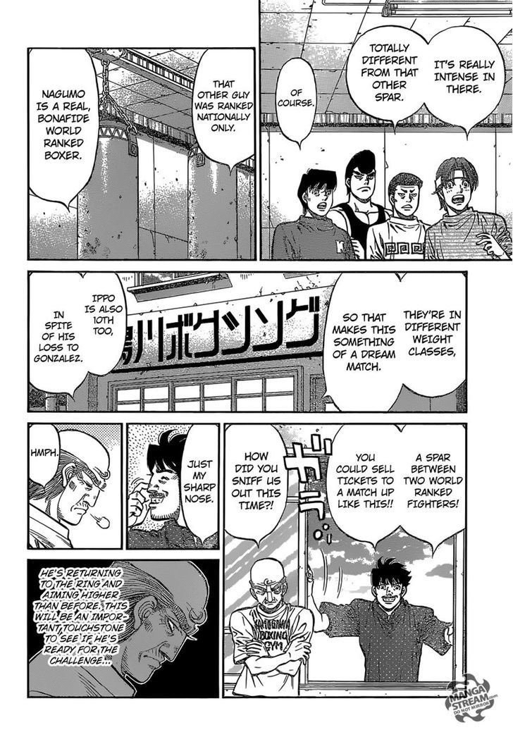 Hajime no Ippo Chapter 1151 page 13 - Chapter 1151 : Ippo's Responsibility