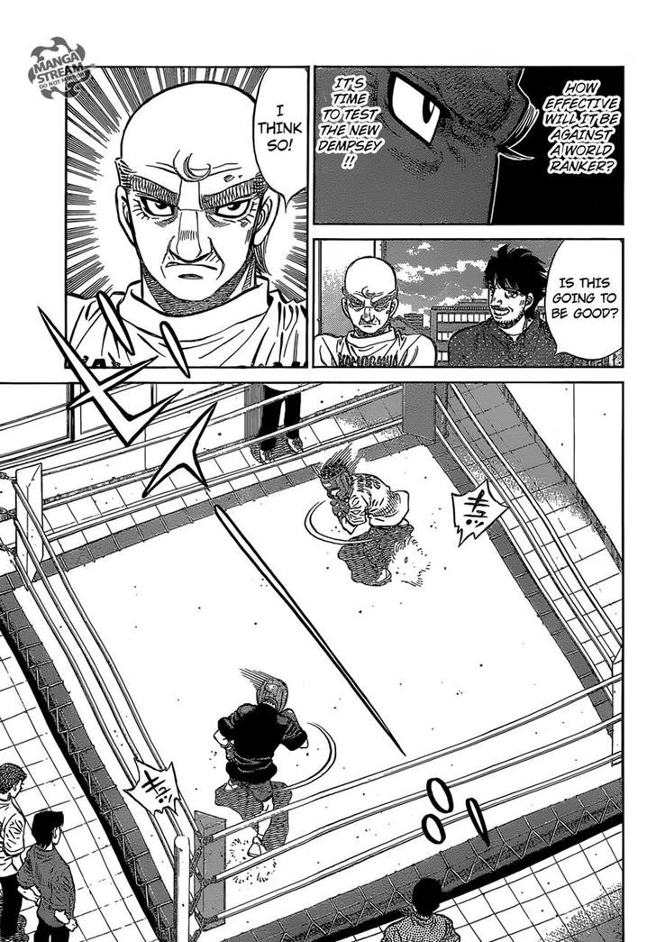 Hajime no Ippo Chapter 1151 page 14 - Chapter 1151 : Ippo's Responsibility