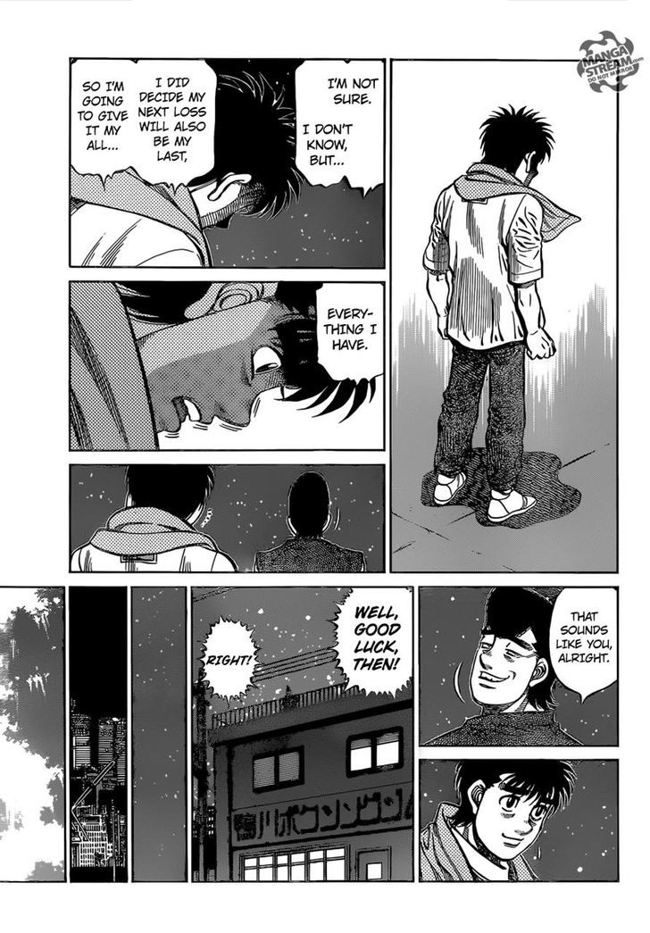 Hajime no Ippo Chapter 1151 page 5 - Chapter 1151 : Ippo's Responsibility