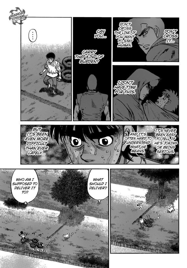 Hajime no Ippo Chapter 1151 page 8 - Chapter 1151 : Ippo's Responsibility
