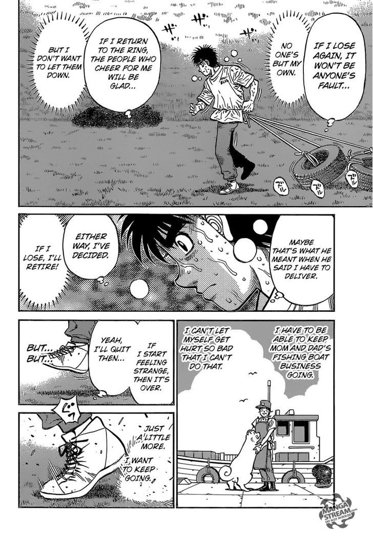 Hajime no Ippo Chapter 1151 page 9 - Chapter 1151 : Ippo's Responsibility
