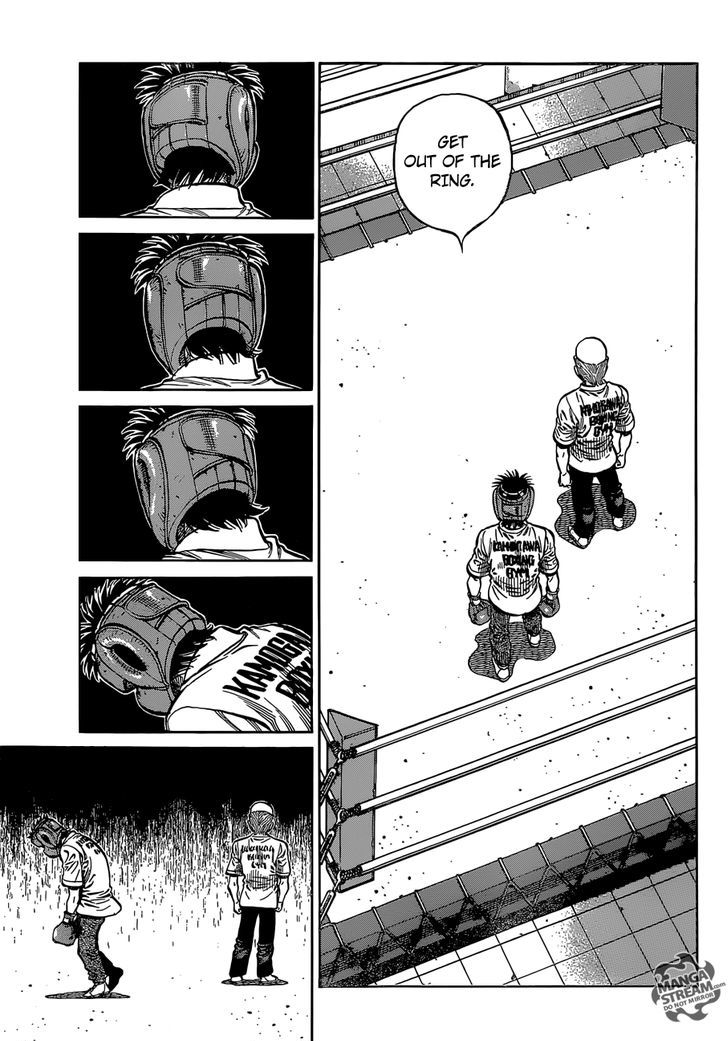 Hajime no Ippo Chapter 1152 page 11 - Chapter 1152 : The Old Champion Falls From Glory