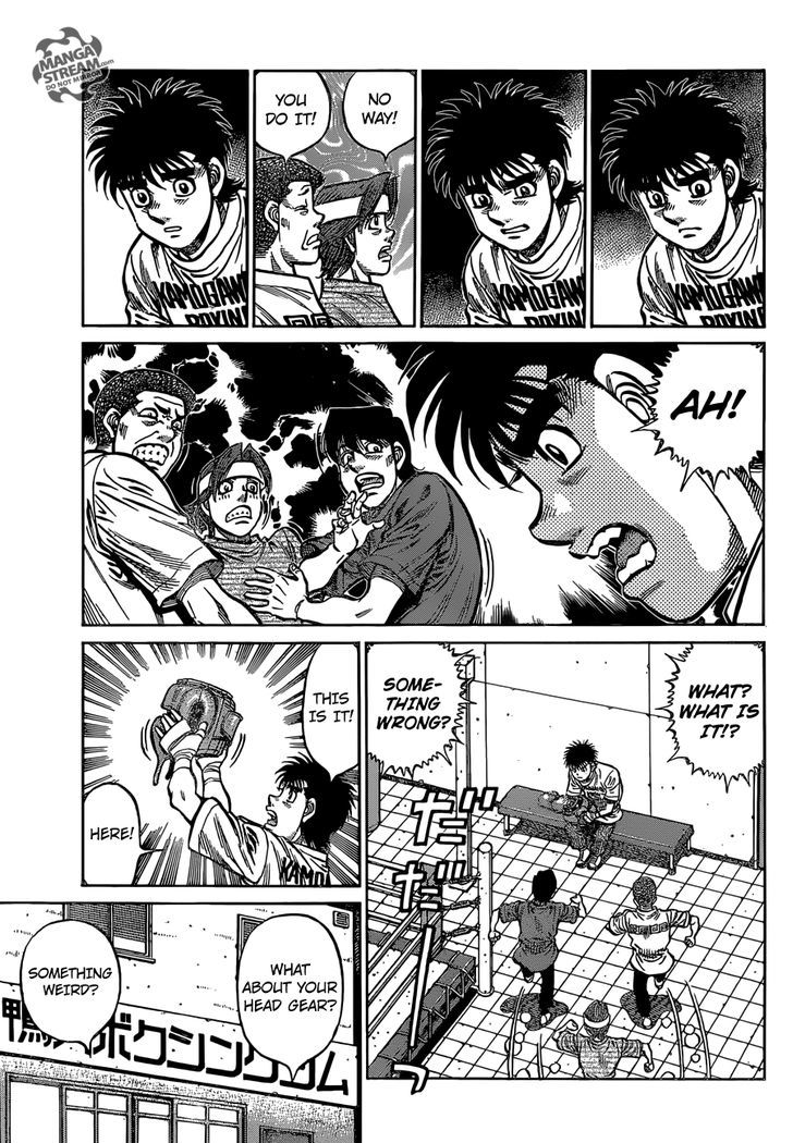 Hajime no Ippo Chapter 1152 page 13 - Chapter 1152 : The Old Champion Falls From Glory