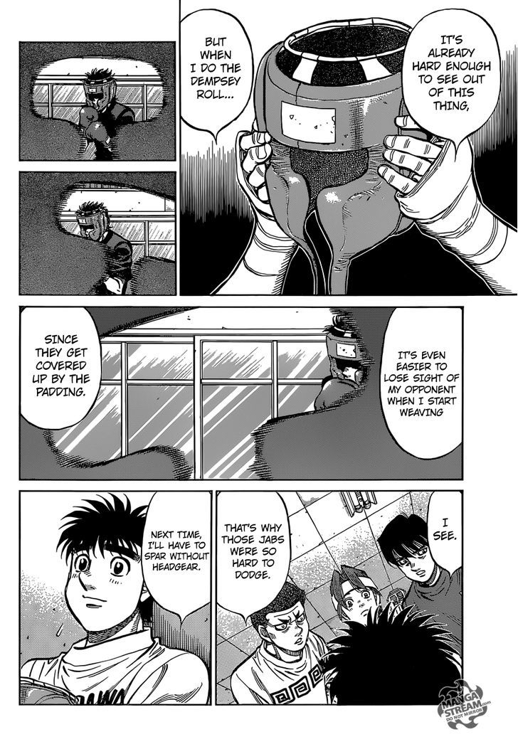 Hajime no Ippo Chapter 1152 page 14 - Chapter 1152 : The Old Champion Falls From Glory