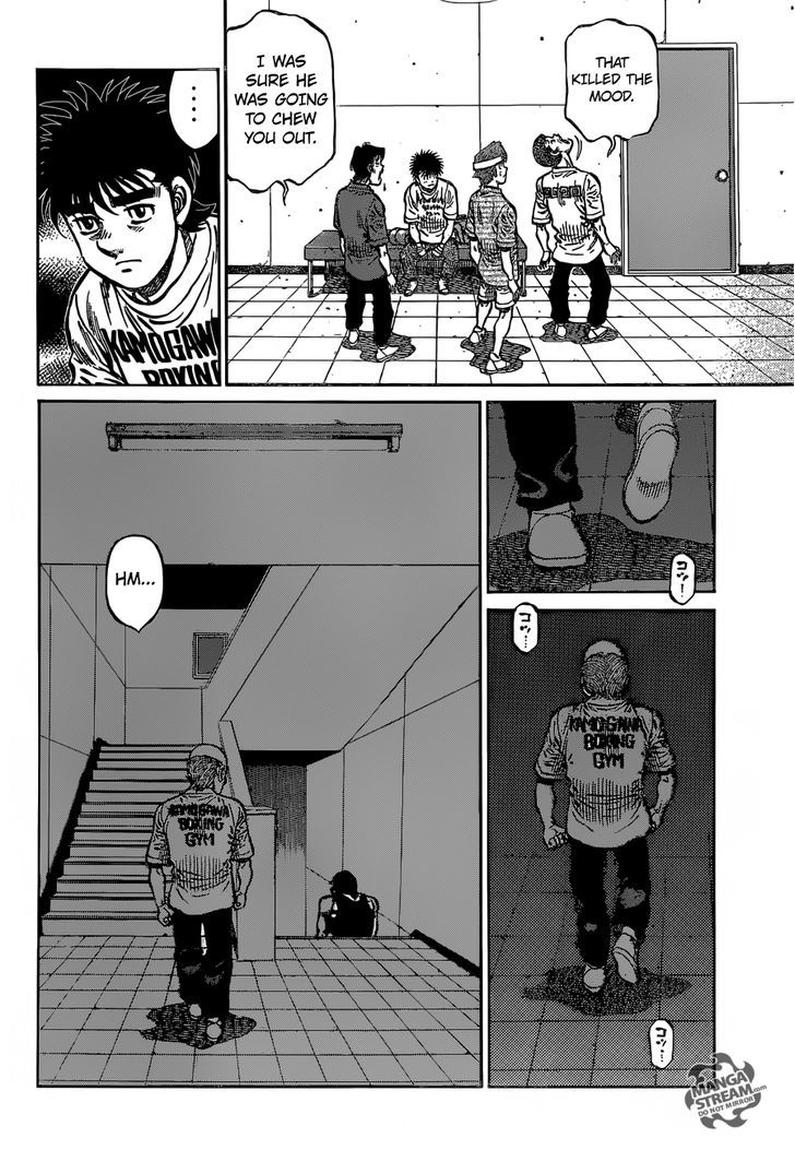 Hajime no Ippo Chapter 1152 page 16 - Chapter 1152 : The Old Champion Falls From Glory