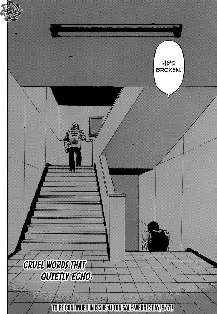 Hajime no Ippo Chapter 1152 page 18 - Chapter 1152 : The Old Champion Falls From Glory
