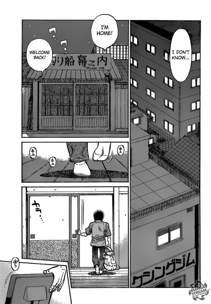 Hajime no Ippo Chapter 1153 page 10 - Chapter 1153 : Suspicion of Tragedy