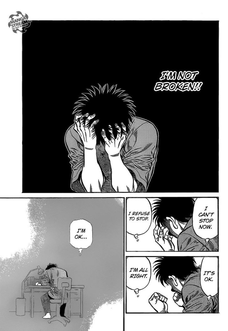Hajime no Ippo Chapter 1153 page 14 - Chapter 1153 : Suspicion of Tragedy