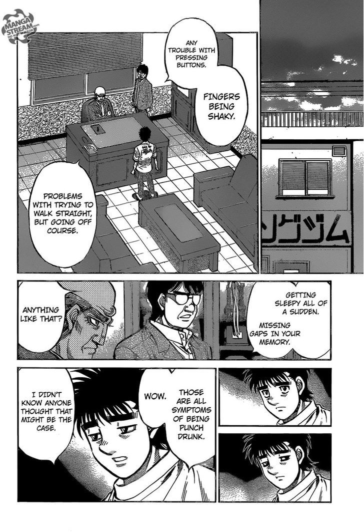 Hajime no Ippo Chapter 1153 page 15 - Chapter 1153 : Suspicion of Tragedy