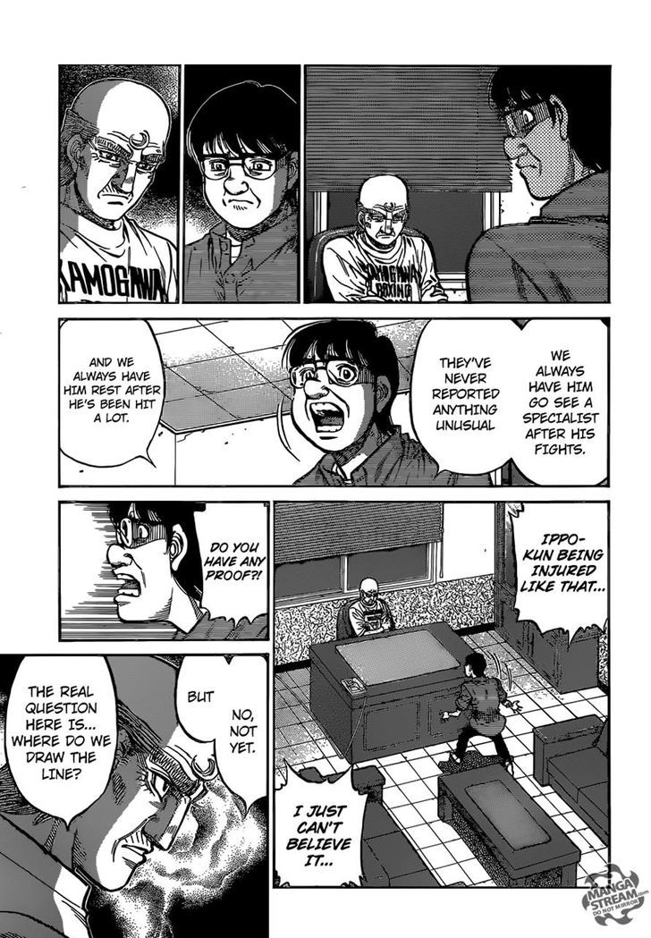 Hajime no Ippo Chapter 1153 page 3 - Chapter 1153 : Suspicion of Tragedy