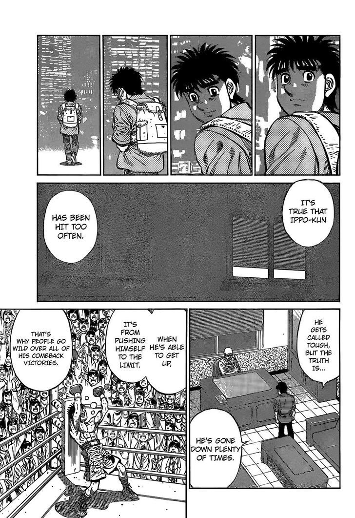 Hajime no Ippo Chapter 1153 page 8 - Chapter 1153 : Suspicion of Tragedy