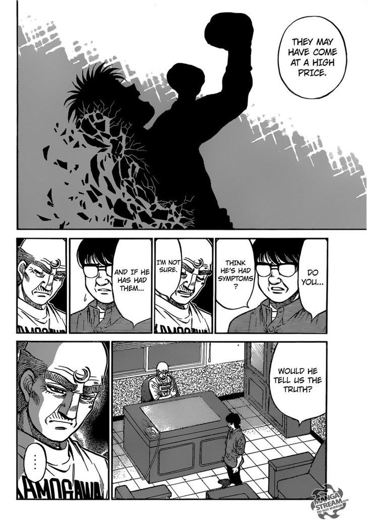 Hajime no Ippo Chapter 1153 page 9 - Chapter 1153 : Suspicion of Tragedy