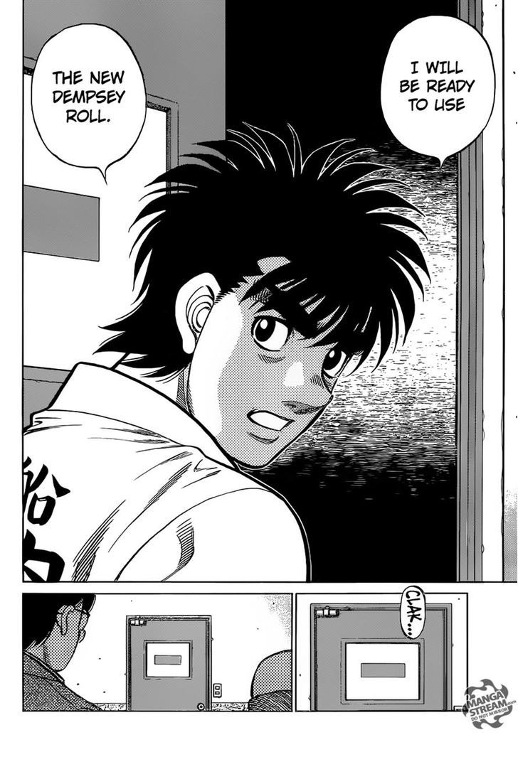 Hajime no Ippo Chapter 1154 page 12 - Chapter 1154 : The Line on the Paper