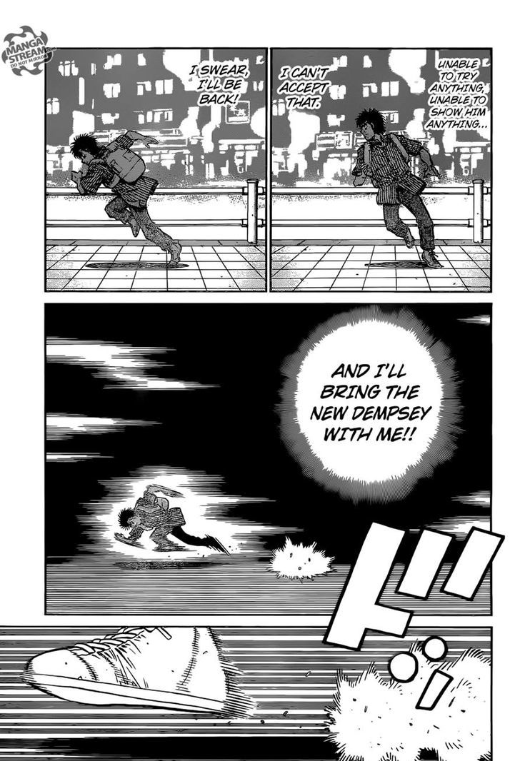 Hajime no Ippo Chapter 1154 page 15 - Chapter 1154 : The Line on the Paper