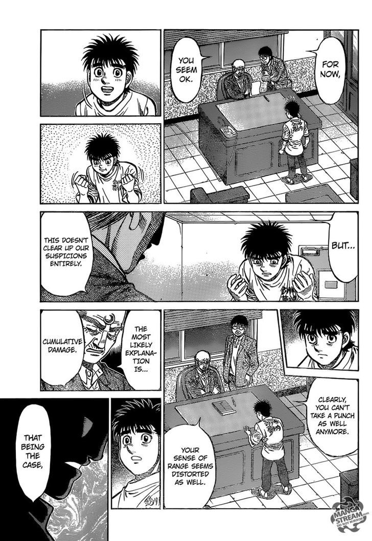 Hajime no Ippo Chapter 1154 page 7 - Chapter 1154 : The Line on the Paper