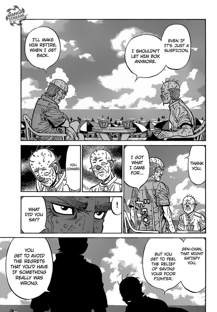 Hajime no Ippo Chapter 1155 page 16 - Chapter 1155 : At the Beach House