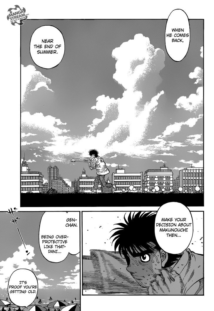 Hajime no Ippo Chapter 1155 page 18 - Chapter 1155 : At the Beach House