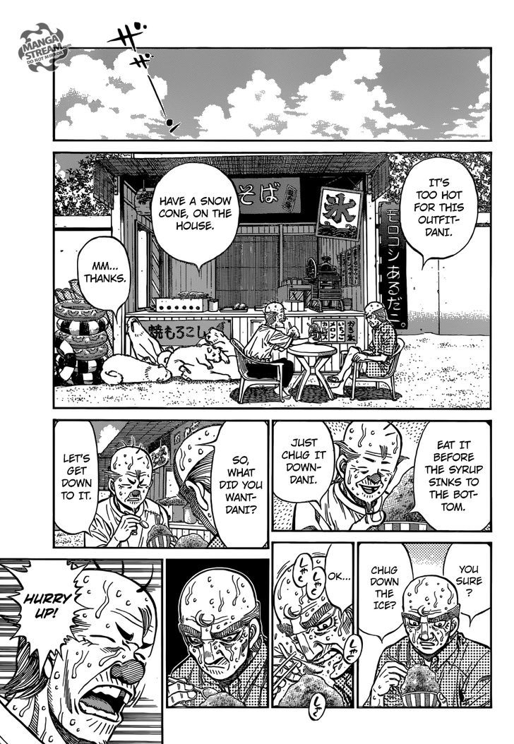 Hajime no Ippo Chapter 1155 page 8 - Chapter 1155 : At the Beach House