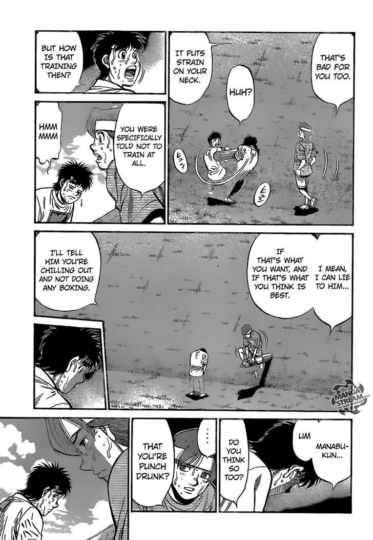 Hajime no Ippo Chapter 1156 page 10 - Chapter 1156 : Over the Course of a Lifetime