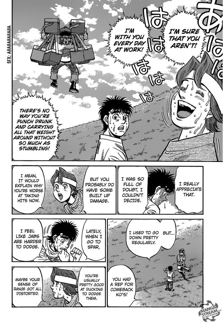Hajime no Ippo Chapter 1156 page 11 - Chapter 1156 : Over the Course of a Lifetime