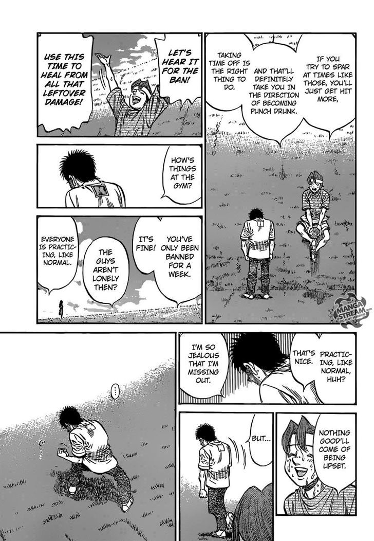 Hajime no Ippo Chapter 1156 page 12 - Chapter 1156 : Over the Course of a Lifetime